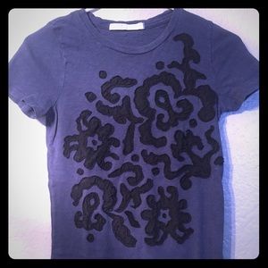 J. Crew Flowered T-shirt